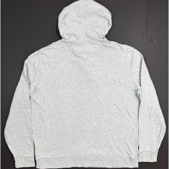 Faherty Mens Sunwashed Midweight Hoodie Size XL Organic Slub Gray Pullover - Picture 3 of 9